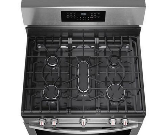 Frigidaire Gallery 30-Inch Freestanding Gas Range With Air Fry Technology - GCRG3059BF