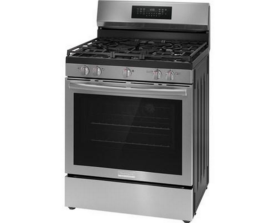 Frigidaire Gallery 30-Inch Freestanding Gas Range With Air Fry Technology - GCRG3059BF