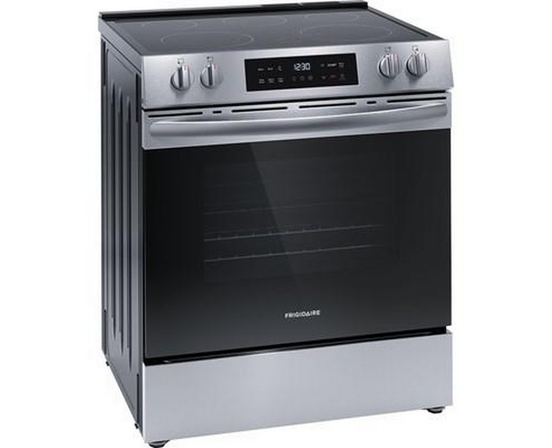 Frigidaire 30-Inch Freestanding Electric Range With Convection Technology - FCFE308CBS