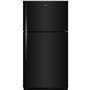 Whirlpool 32.8-Inch, 21.3 Cu. Ft. Freestanding Top Freezer Refrigerator With Flexi-Slide™ Deli Drawer - WRTX7421TB
