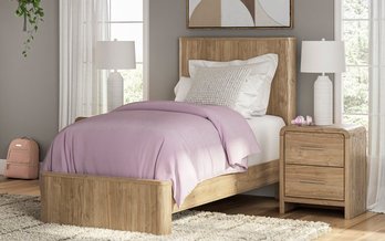 Gramburg Twin-Size Panel Bed by Signature Design by Ashley
