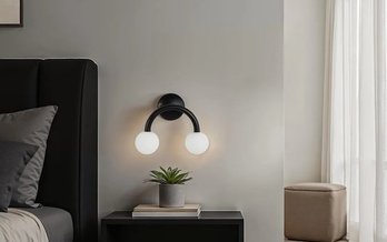 Santo Wall Sconce by Renwil