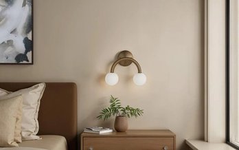 Santi Wall Sconce by Renwil