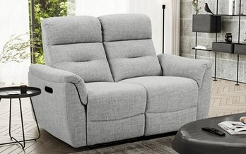 Cain Fabric Power Reclining Loveseat by Primo International