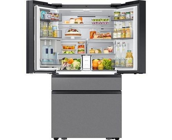 Samsung 36-Inch, 23 Cu. Ft. French 4-Door Refrigerator With Ai Family Hub™ - RF90F23AECR/AA