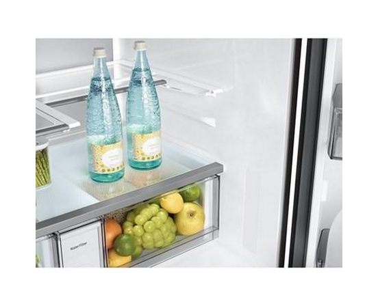 Samsung 36-Inch, 23 Cu. Ft. French 4-Door Refrigerator With Ai Family Hub™ - RF90F23AECR/AA