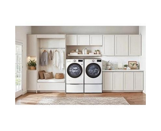 LG 7.8 Cu. Ft. Electric Dryer With Heat Pump - DLHC8402W