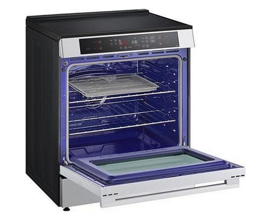LG 30-Inch, 6.3 Cu Ft. Slide-In Induction Range With Air Fry - LSIL6332XE