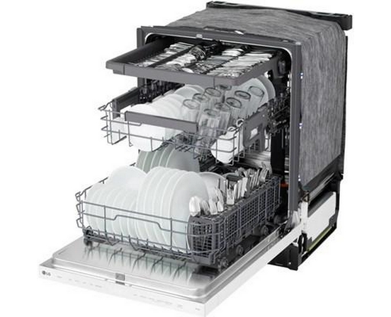LG Built-In Dishwasher With Senseclean™ Wash System - LDNPQ445W