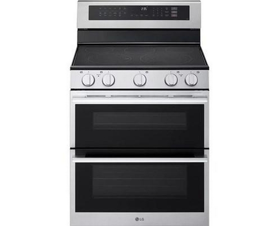 LG 30-Inch, 7.3 Cu. Ft. Smart Electric Double Oven Freestanding Range With Probake Convection® - LDEL7324YE