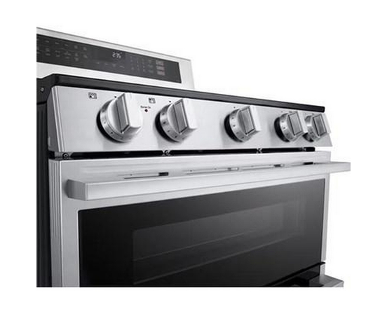 LG 30-Inch, 7.3 Cu. Ft. Smart Electric Double Oven Freestanding Range With Probake Convection® - LDEL7324YE