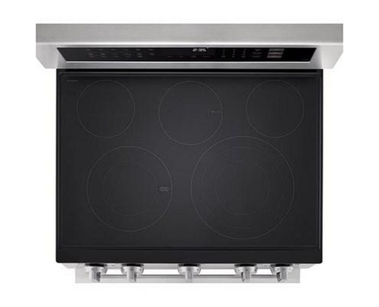 LG 30-Inch, 7.3 Cu. Ft. Smart Electric Double Oven Freestanding Range With Probake Convection® - LDEL7324YE