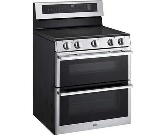 LG 30-Inch, 7.3 Cu. Ft. Smart Electric Double Oven Freestanding Range With Probake Convection® - LDEL7324YE