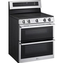 LG 30-Inch, 7.3 Cu. Ft. Smart Electric Double Oven Freestanding Range With Probake Convection® - LDEL7324YE