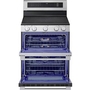 LG 30-Inch, 7.3 Cu. Ft. Smart Electric Double Oven Freestanding Range With Probake Convection® - LDEL7324YE