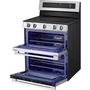 LG 30-Inch, 7.3 Cu. Ft. Smart Electric Double Oven Freestanding Range With Probake Convection® - LDEL7324YE