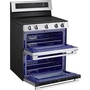 LG 30-Inch, 7.3 Cu. Ft. Smart Electric Double Oven Freestanding Range With Probake Convection® - LDEL7324YE