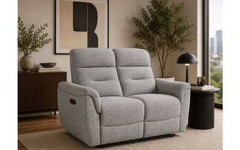 Cain Fabric Power Reclining Loveseat by Primo International