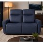 Ellie Uphoslered Manual Reclining Loveseat by Elran