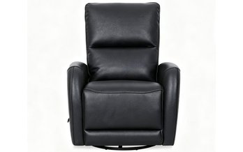 Meadow Manual Leather Match Swivel Glider Recliner by Primo International