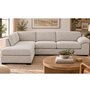 9802 2-piece Fabric Sectional by Deco-Style