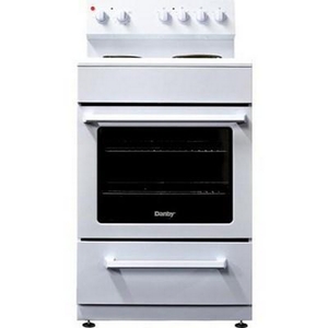Danby 24-Inch Slide-In Electric Range With Rear Controls - DER240B1WC