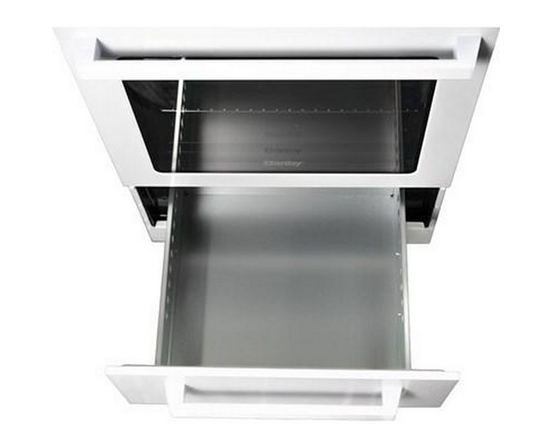 Danby 24-Inch Slide-In Electric Range With Rear Controls - DER240B1WC