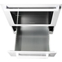 Danby 24-Inch Slide-In Electric Range With Rear Controls - DER240B1WC