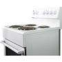 Danby 24-Inch Slide-In Electric Range With Rear Controls - DER240B1WC