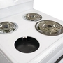 Danby 24-Inch Slide-In Electric Range With Rear Controls - DER240B1WC