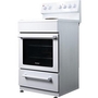 Danby 24-Inch Slide-In Electric Range With Rear Controls - DER240B1WC