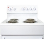 Danby 24-Inch Slide-In Electric Range With Rear Controls - DER240B1WC