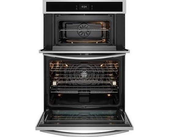 Frigidaire Gallery 30-Inch, 5.3 Cu.Ft. Built-In Microwave Combination Wall Oven With 1.7 Cu. Ft. Microwave - GCWM3070AF
