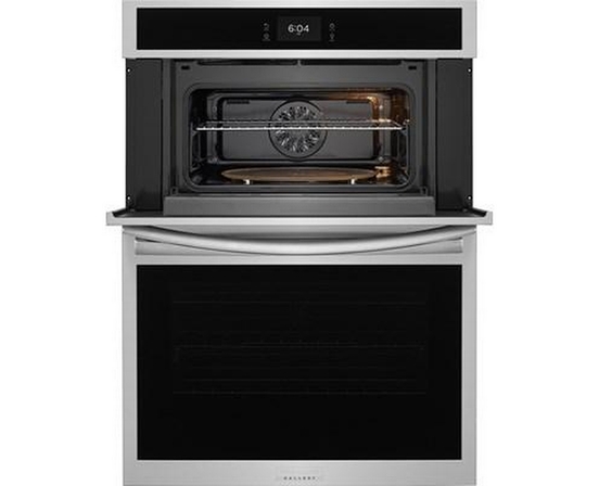 Frigidaire Gallery 30-Inch, 5.3 Cu.Ft. Built-In Microwave Combination Wall Oven With 1.7 Cu. Ft. Microwave - GCWM3070AF