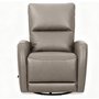 Meadow Manual Leather Match Swivel Glider Recliner by Primo International