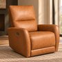 Meadow Leather Match Power Glider Recliner by Primo International