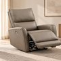 Meadow Leather Match Power Glider Recliner by Primo International