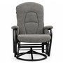 Gliding Armchair Rocking Swivelling and Reclining by Pel