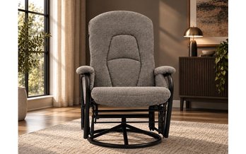 Gliding Armchair Rocking Swivelling and Reclining by Pel
