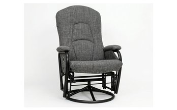 Gliding Armchair Rocking Swivelling and Reclining by Pel