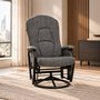 Gliding Armchair Rocking Swivelling and Reclining by Pel