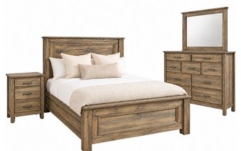 Queen Size 4-pc Tofino Bedroom Set by Mako