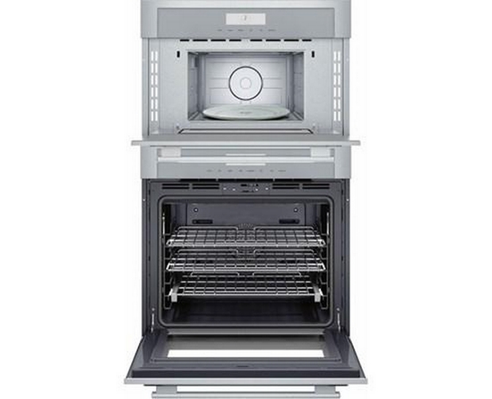 Thermador 30-Inch,  6.1 Cu.Ft. Built-In Combination Wall Oven With Microwave - MEM301WS