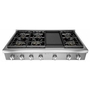 Thermador 48-Inch Built-In Gas Rangetop With Griddle - PCG486WD