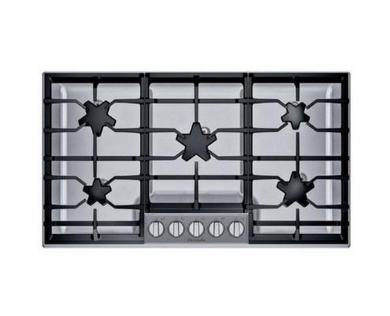 Thermador 36-Inch Built-In Gas Cooktop With Patented Star® Burners - SGSXP365TS