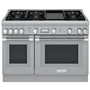 Thermador 48-Inch Freestanding Dual-Fuel Range With Star® Burner - PRD486WDHC