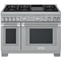 Thermador 48-Inch Freestanding Dual-Fuel Range With Extralow® Burners - PRD486WDGC