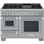 Thermador 48-Inch, Freestanding Dual-Fuel Range With Extralow® Burners - PRD48WDSGC
