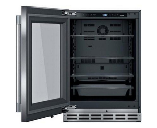 Thermador 24-Inch, 5.1 Cu.Ft. Compact Refrigerator With Digital Display - T24UR925LS