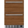 Thermador 24-Inch, 4.3 Cu.Ft. Built-In Drawer Refrigerator/Freezer - T24UC905DP